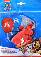 Paw Patrol Ilmapallot 89977 8 Kpl (5201184899779)