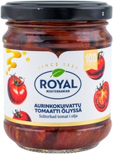 Royal 200/120G Aurinkokuivattu Tomaatti Auringonkukkaöljyssä (5201194037543)