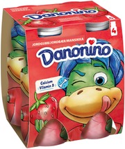 Danone Danonino Mansikka Jogurttijuoma 4X100g (5410146413605)