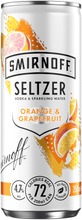 Smirnoff Seltzer Orange And Grapefruit 0,25 L (5410316964494)