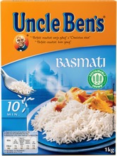Uncle Ben's Basmatiriisi 1Kg (5410673709844)