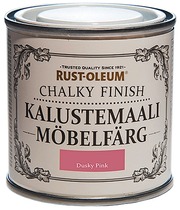 Rust-Oleum Chalky Finish 125Ml Kalustemaali Vesiohenteinen Runsaspigmenttinen Vaaleanpunainen (5413436014759)