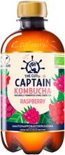 400Ml The Gutsy Captain Kombucha California Raspberry, Vadelmanmakuinen Kombucha-Juoma Luomu (5600787049626)