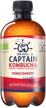 400Ml The Gutsy Captain Kombucha Pomegranate, Granaattiomenanmakuinen Kombucha-Juoma Luomu (5600821262400)