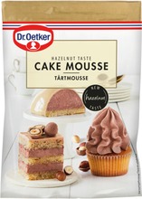 Dr. Oetker Hazelnut Taste Cake Mousse -Hasselpähkinänmakuinen Kakkumoussejauhe 120G