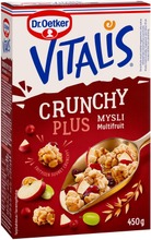 Dr. Oetker Vitalis Crunchy Plus Multifruit Mysli 450 G