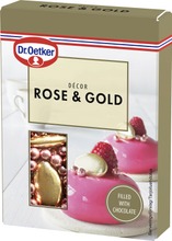 Dr. Oetker Rose&Gold Décor -Suklaakoriste 42G (5701073061282)