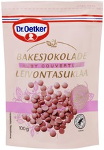 Dr. Oetker Ruby-Suklaanappi Leivontaan 100G