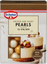 Dr. Oetker Golden And Shiny Pearls 12 Kpl (5701073063941)
