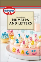 Dr. Oetker Colourful Numbers & Letters 48G (5701073063958)