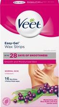 Veet 16Kpl Kylmävahaliuskat Kainalo (5701092114532)