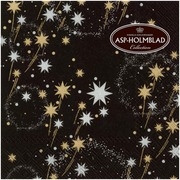 Lautasliina 33Cm New Year Stars (5701302204237)