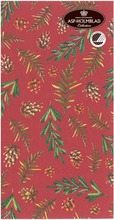 Lautasliina 42X33cm Pinecone Deep Red (5701302215554)