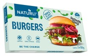 Naturli Burgers Vegaaninen Hampurilaispihvi 2X120g (5701977550431)