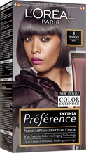 L'oréal Paris Préférence Infinia 1 Napoli Black Musta Kestoväri 1Kpl (5703147060986)