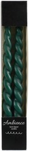Twisted Candle 2-Pack, Bistro Green
