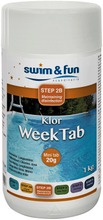 Swim & Fun 1Kg Viikkokloori (5704841017290)