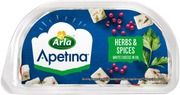 Apetina 100/80G Snack Yrtit Ja Mausteita Ja Välimerelllisiä Juustokuutioita Öljyssä (5711953014451)
