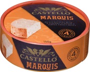 Castello Marquis 150 g punakittipintainen valkohomejuusto (5740200003016)