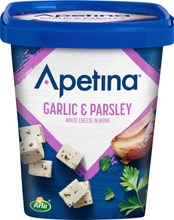 Apetina 200G Valkosipuli-Persilja Välimerelliset Juustokuutiot (5760466754644)