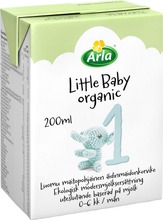 Arla Little Baby 1 200 Ml  Luomu Maitopohjainen Käyttövalmis Uht Äidinmaidonkorvike (5760466994972)