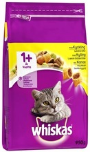Whiskas 1+ Kanaa 950G (5900951258459)