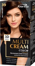 Joanna Multi Color Cream Hiusväri 39 Nut Brown Permanent (5901018014292)