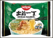 Nissin Demae Ramen Aasialaistyylinen Pikanuudelikeitto, Valkosipulikanan Makuinen 100G (5997523335113)