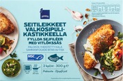 Rainbow 300G/2Kpl Seitileikkeet Valkosipulikastikkeella Pakaste (6401893177772)