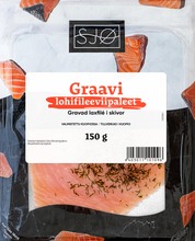 Sjø Graavilohifilee Viipaleet 150G (6403011101096)