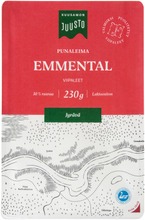 Kuusamon Juusto Punaleima Emmentalviipale 230 G (6405020031067)