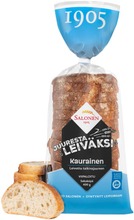 Perheleipuri Salonen Jussin Viipaloitu Kaurainen 400 G Sekaleipä, Viipaloitu (6405506097204)
