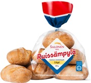 Perheleipuri Salonen Ruissämpylä 5/300G Rukiinen Vehnäsämpylä (6405506194118)