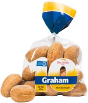 Perheleipuri Salonen 10 Grahamsämpylä 10/470G Moniviljasämpylä, Halkaistu (6405506366126)
