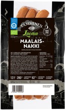 Tamminen Luomu Maalaisnakki 12Kpl/280G (6405691052408)