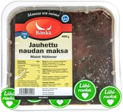 Rönkä Naudan Maksa Jauhettu 400G Pakaste (6406093130008)