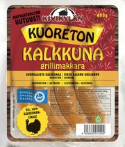 Kivikylän Kuoreton Kalkkuna Grillimakkara (6406300014244)