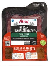Atria Naudan Ulkofileepalat Fresh Pepper -Mausteöljyllä 300G (6407800002069)