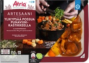 Atria Artesaani Ylikypsää Possua Punaviinikastikkeella Ja Juustoperunat 350G (6407800003257)