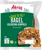 Atria Bagel Kalkkuna-Karpalo 160G (6407800004001)