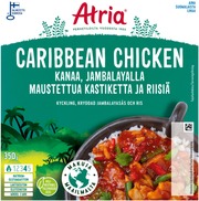 Atria Caribbean Chicken With Jambalaya Sauce And Rice 350G (6407800006807)