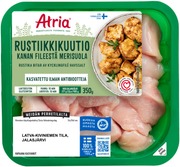 Atria Mehevä Rustiikkikuutio Kanafileestä 350G (6407800007095)