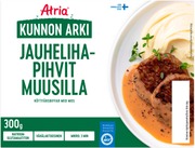 Atria Kunnon Arki Jauhelihapihvit Muusilla 300G (6407860060245)