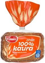Vaasan Ohut Kaura 100% 225G 6 Kpl Ohut Kaurapalaleipä (6408180735486)