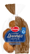 Vaasan Tummat Lounassämpylät Grahamsämpylä 300 G 6 Kpl (6408180736445)