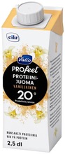 Valio PROfeel proteiinijuoma vanilja 2,5 dl UHT laktoositon (6408430011353)