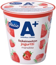 Valio A+ Lisäaineeton Jogurtti 150 G Mansikka Laktoositon (6408430023578)