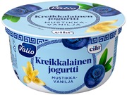 Valio Kreikkalainen Jogurtti 150 G Mustikka-Vanilja Laktoositon