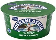 Valio Koskenlaskija Ruoka & Dippi E125 G Jalapeno-Cheddar Laktoositon (6408430342402)