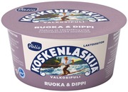 Valio Koskenlaskija Ruoka & Dippi E125 G Valkosipuli Laktoositon (6408430342808)